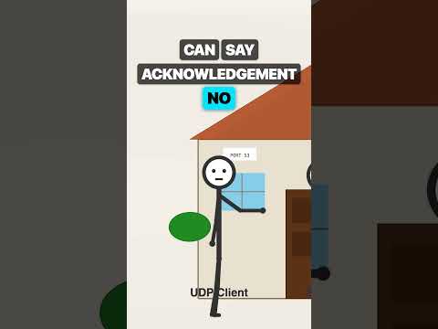 UDP Explained in 39 Seconds With Pizza